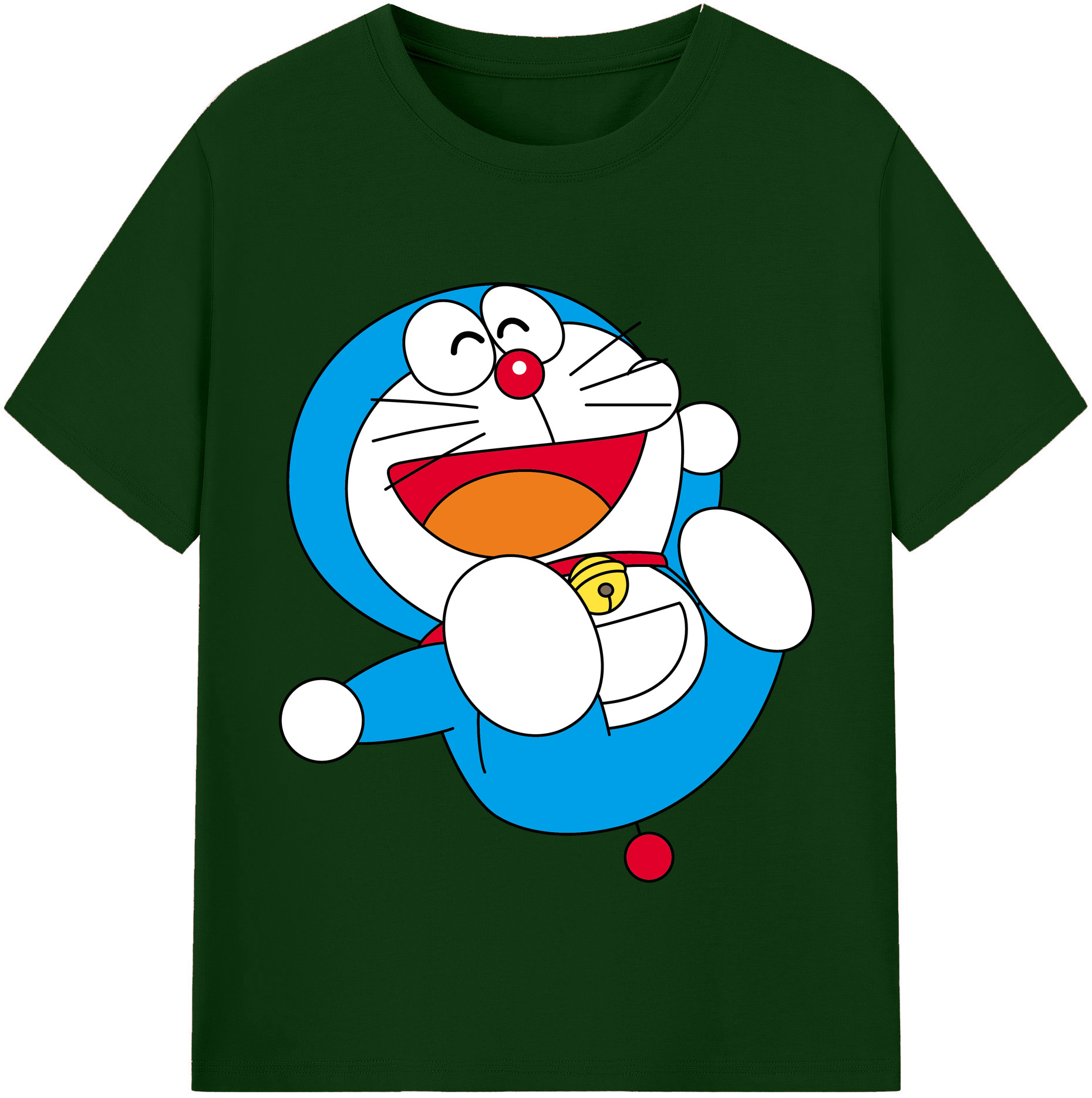 （画像用） ドラえもん Doraemon 綿100％半袖Tシャツ（フロントプリント）